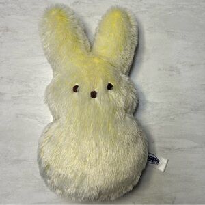 Peeps Yellow and White Plush Bunny
